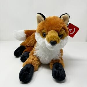 Aurora Flopsie Fiona Red Fox 12" Plush Realistic Eco Friendly Stuffed Animal Toy